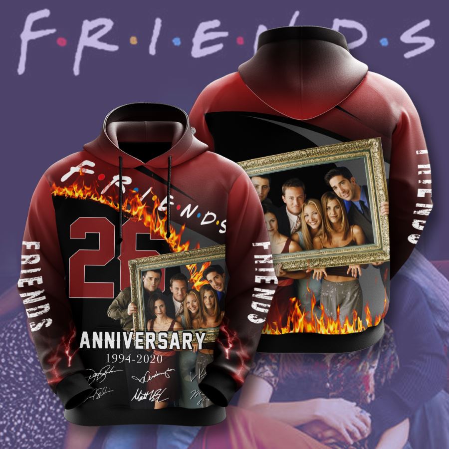 Friends Custom Sport All Over Print Hoodie 3D