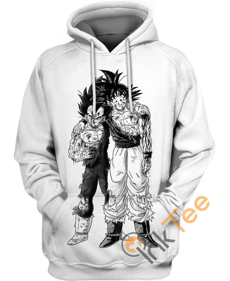 Friends In The War Dragon Ball Hoodie 3D