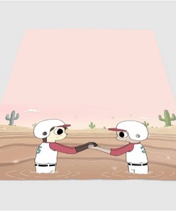Friendship Summer Camp Island Sherpa Fleece Blanket Gifts for Family, for Couple