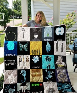 Fringe Vintage Quilt Blanket Bedding Set for Home Décor