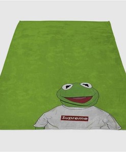 Frog Sherpa Fleece Blanket Gifts for Family, for Couple