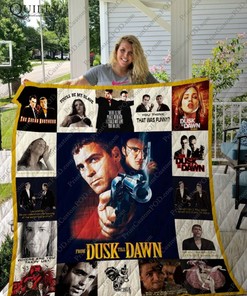 From Dusk Till Dawn You'll Be My Slave Quilt Blanket Bedding Set