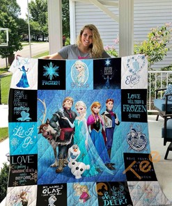Frozen Quilt Blanket Bedding Set