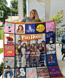 Full House Tv Show Collection Quilt Blanket Bedding Set