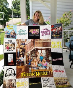 Fuller House Collection Do It Gibbler Style Quilt Blanket Bedding Set
