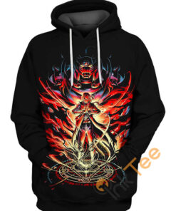 Fullmetal Alchemist Angry Hoodie 3D