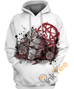 Fullmetal Alchemist Mask Hoodie 3D
