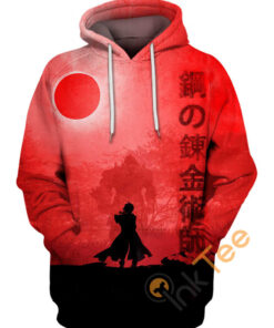 Fullmetal Alchemist Silhouette Hoodie 3D