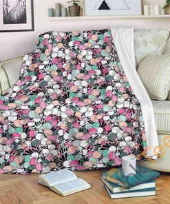 Funky Patterns In Candythrows Sherpa Fleece Blanket Gifts for Family, for Couple