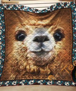 Funny Alpaca Quilt Blanket Bedding Set