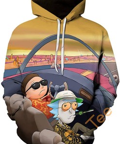 Funny Cartoon Cosplay Print Pullover With Front Pocket Sport All Over Print Hoodie 3D