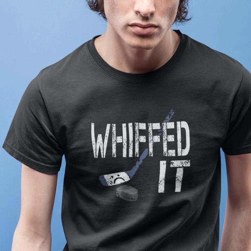 Funny Hockey Whiffed It Hockey Gift Unisex T-Shirt