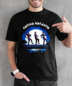 Funny Marvel Avengers Hakuna Wakanda T-Shirt