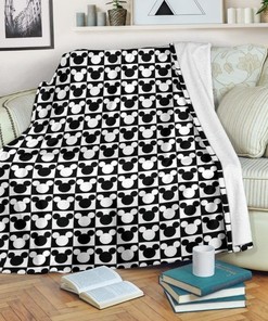 Funny Mickey Hat Disney Fleece Blanket Gift For Fan, Quilt Blanket Bedding Set Gift83