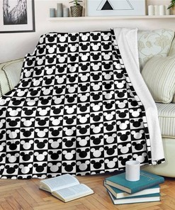 Funny Mickey Hat Disney Sherpa Blanket Fleece Blanket Funny Gifts