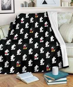 Funny Mickey Mouse Disney Sherpa Blanket Fleece Blanket Funny Gifts