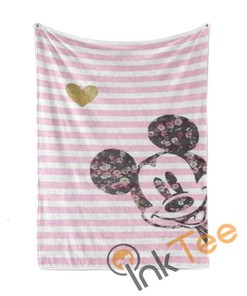 Funny Mickey Mouse Limited Edition 4102 Sherpa Fleece Blanket Gifts for Family, for Couple