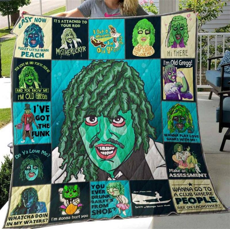 Funny Old Gregg Blanket Gift For Fans Quilt