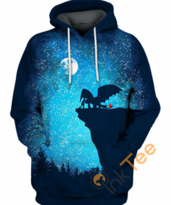 Fury On The Cliff Hoodie 3D