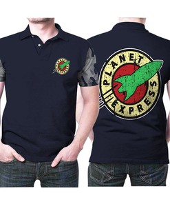 Futurama Planet Express Spaceship 3d Printed Gift For Futurama Fan 2 Polo Shirt All Over Print Shirt 3d T-shirt
