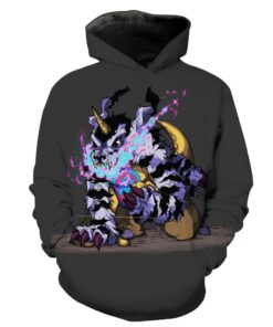 Gabumon Epic Gabumon Digimon Hoodie 3D