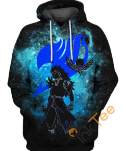 Gajeel Redfox Galaxy Warrior Hoodie 3D