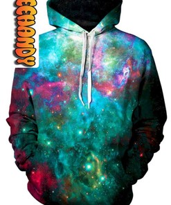 Galactic Transmission Unisex 3D Hoodie