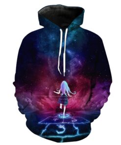 Galaxy Hopscotch Epic Fantasy Hoodie 3D