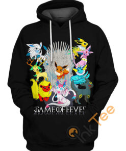 Game Of Eevee Hoodie 3D