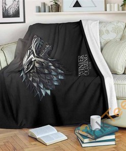 Game Of Thrones Winter Is Coming Sherpa Fleece Blanket Gifts for Family, for Couple
