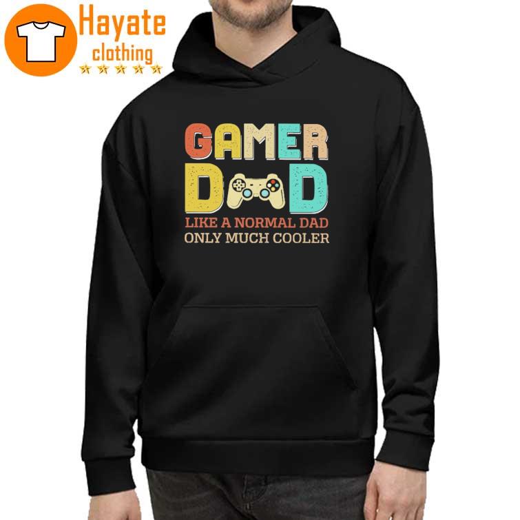 Gamer Dad Like A Normal Dad Only Much Cooler Shirt - Image 2