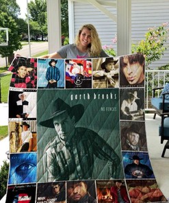 Garth Brooks Country Music Quilt Blanket Bedding Set