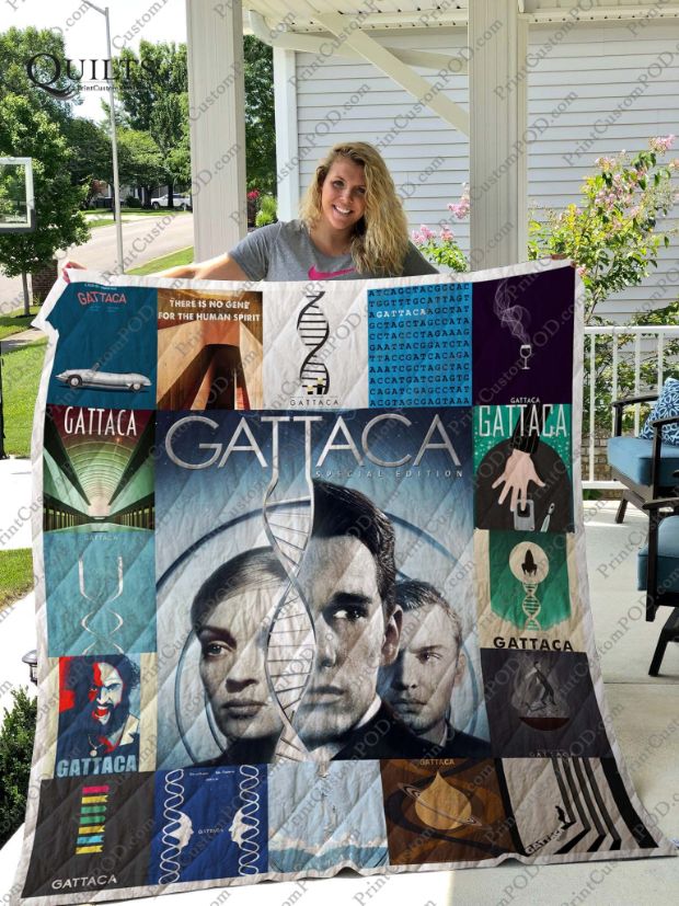 Gattaca Vintage Quilt Blanket Bedding Set for Home Décor