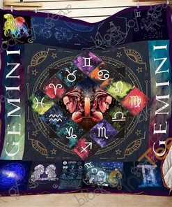Gemini Quilt Blanket Bedding Set