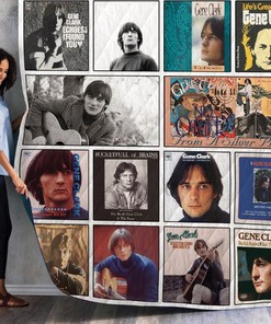 Gene Clark Vintage Throws Collection Quilt Blanket Bedding Set
