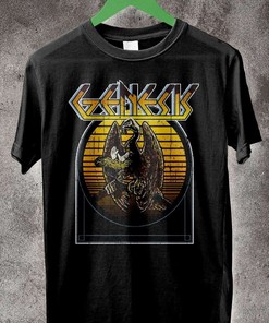 Genesis Band Eagle Retro Vintage Rock Music T-Shirt