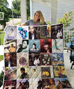 George Benson Vintage Quilt Blanket Bedding Set