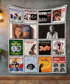 George Martin Album Quilt Blanket Bedding Set for Home Décor