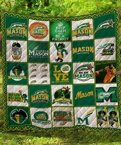 George Mason Patriots Quilt Blanket Bedding Set