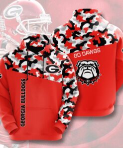 Georgia Bulldogs Custom All Over Print Hoodie 3D