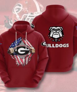 Georgia Bulldogs Custom Sport All Over Print Hoodie 3D
