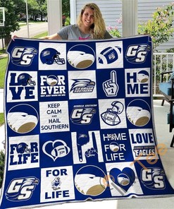 Georgia Southern Eagles V2 Quilt Blanket Bedding Set