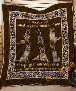German Shepherd 09 Quilt Blanket Bedding Set