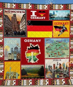 Germany 2 Quilt Blanket Bedding Set