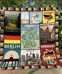 Germany Quilt Blanket Bedding Set