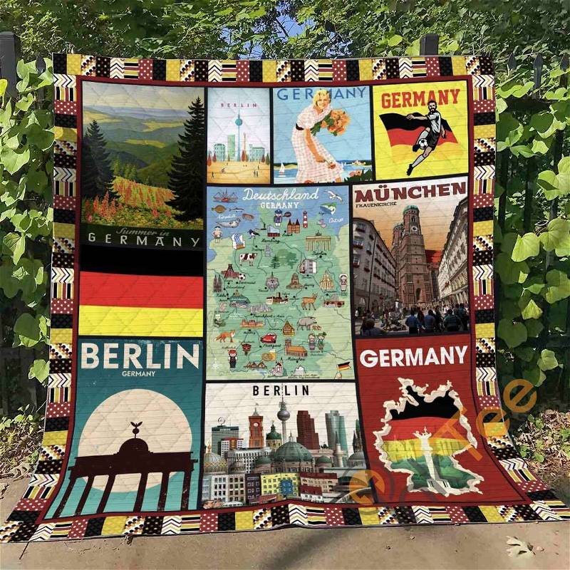 Germany Quilt Blanket Bedding Set