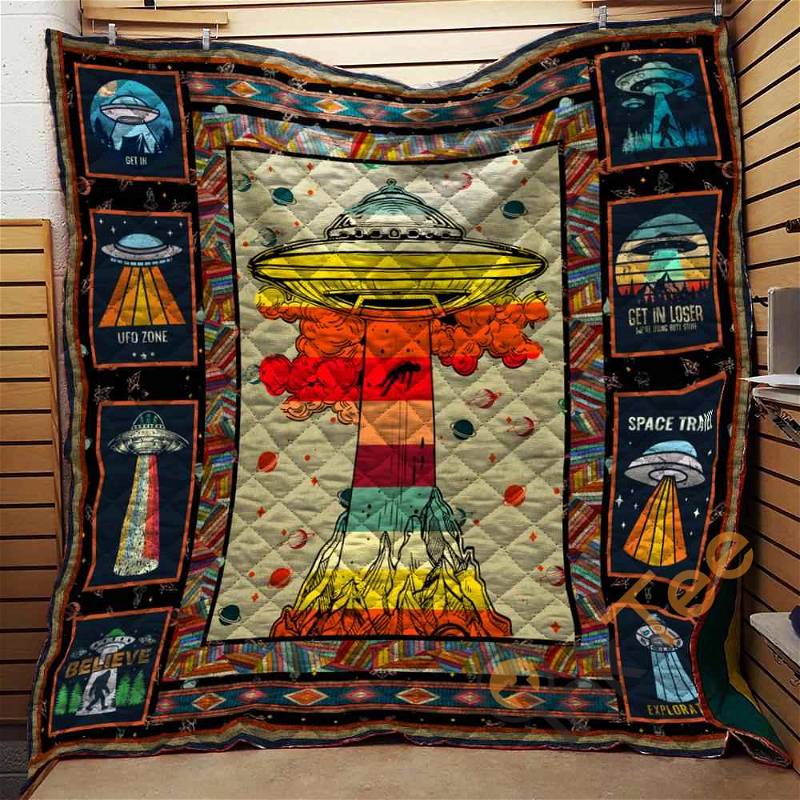 Get In Loser Quilt Blanket Bedding Set