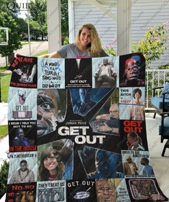 Get Out Jordan Peele Collection Quilt Blanket Bedding Set