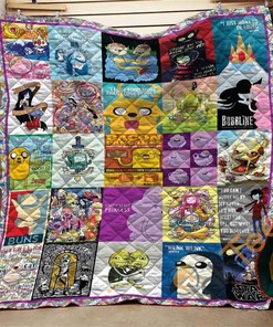 Get Your Adventure Time On with Quilt Blanket Bedding Set