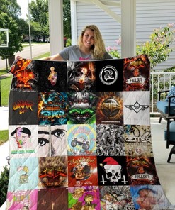Getter American DJ Quilt Blanket Bedding Set for Home Décor